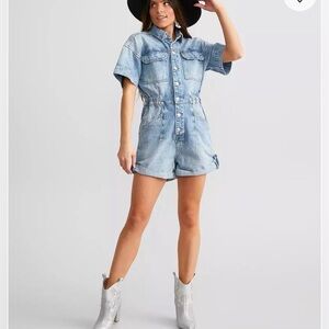 We The Free Marci Cuffed Shortalls